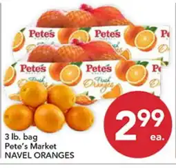 Pete's Fresh Market Pete's Market Navel Oranges offer