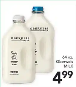 Pete's Fresh Market 64 oz. Oberweis MILK offer