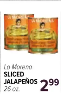 Cermak Fresh Market La Morena SLICED JALAPEÑOS offer