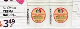 Cermak Fresh Market La Chona CREMA NATURAL offer