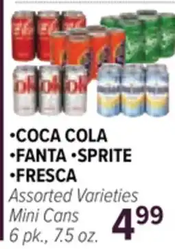 Cermak Fresh Market COCA COLA • FANTA • SPRITE • FRESCA offer