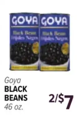 Cermak Fresh Market Goya BLACK BEANS offer