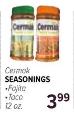 Cermak Fresh Market Cermak SEASONINGS offer