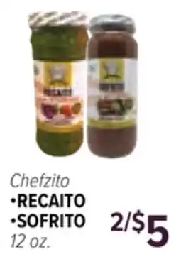 Cermak Fresh Market Chefzito RECAITO SOFRITO offer