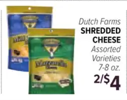 Cermak Fresh Market Dutch Farms SHREDDED CHEESE offer
