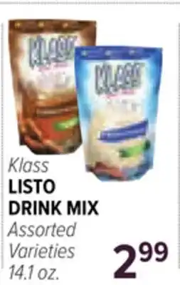Cermak Fresh Market Klass LISTO DRINK MIX offer