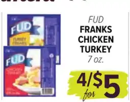 Cermak Fresh Market FUD FRANKS CHICKEN TURKEY offer