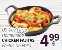 Cermak Fresh Market US Gov't Insp. Homemade CHICKEN FAJITAS offer