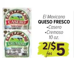 Cermak Fresh Market El Mexicano QUESO FRESCO offer