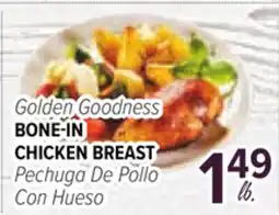 Cermak Fresh Market BONE-IN CHICKEN BREAST offer
