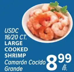 Cermak Fresh Market USDC 16/20 CT. LARGE COOKED SHRIMP offer