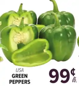 Cermak Fresh Market USA GREEN PEPPERS offer