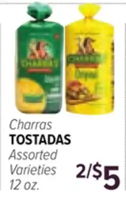Cermak Fresh Market Charras TOSTADAS offer