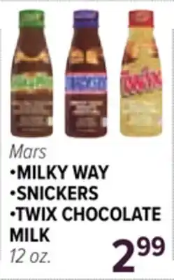 Cermak Fresh Market •MILKY WAY •SNICKERS •TWIX CHOCOLATE MILK offer