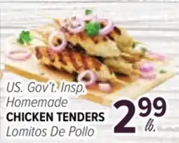 Cermak Fresh Market U.S. Gov't Insp. Homemade CHICKEN TENDERS offer