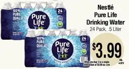 Big Saver Foods Nestlé Pure Life Drinking Water offer