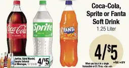 Big Saver Foods Coca-Cola, Sprite or Fanta Soft Drink offer