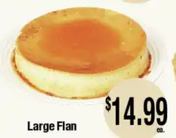 Big Saver Foods Large Flan offer
