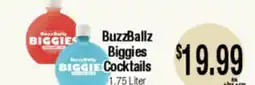 Big Saver Foods BuzzBallz Biggies Cocktails offer