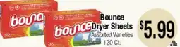 Big Saver Foods Bounce Dryer Sheets offer