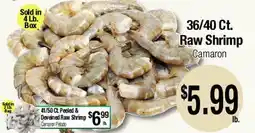 Big Saver Foods 41/50 Ct Pealed & Devained Raw Shrimp offer