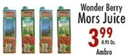 Garden Fresh Market Ambro Wonder Berry Mors Juice offer