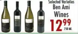 Garden Fresh Market Selected Varieties Ben Ami Wines offer