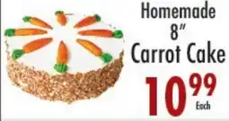 Garden Fresh Market Homemade 8 Carrot Cake offer