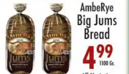 Garden Fresh Market AmbeRye Big Jums Bread offer
