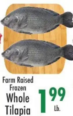 Garden Fresh Market Farm Raised Frozen Whole Tilapia offer