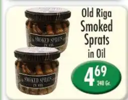 Garden Fresh Market Old Riga Smoked Sprats in Oil offer
