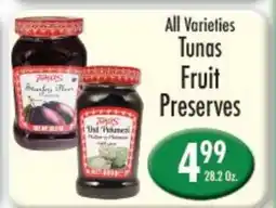 Garden Fresh Market All Varieties Tunas Fruit Preserves offer