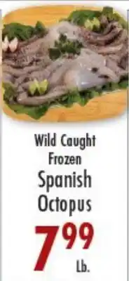 Garden Fresh Market Wild Caught Frozen Spanish Octopus offer