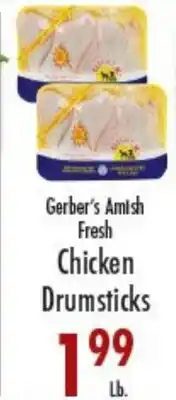 Garden Fresh Market Gerber's Amish Fresh Chicken Drumsticks offer