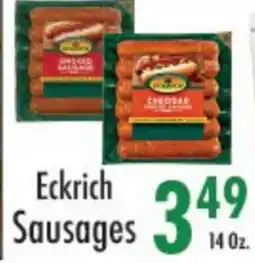 Garden Fresh Market Eckrich Sausages offer