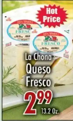 Garden Fresh Market La Chona Queso Fresco offer