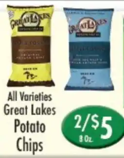 Garden Fresh Market All Varieties Great Lakes Potato Chips offer
