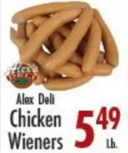 Garden Fresh Market Alex Deli Chicken Wieners offer