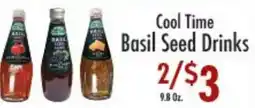 Garden Fresh Market Cool Time Basil Seed Drinks offer