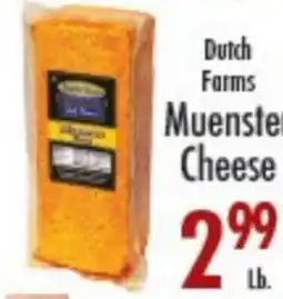 Garden Fresh Market Dutch Farms Muenster Cheese offer