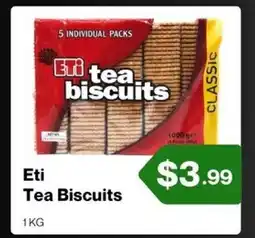 Market Place on Oakton Eti Tea Biscuits offer