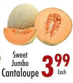 Garden Fresh Market Sweet Jumbo Cantaloupe offer
