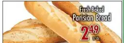 Garden Fresh Market Fresh Baked Parisian Bread offer