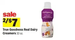 Meijer True Goodness Real Dairy Creamers offer
