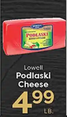 Rich's Fresh Market Lowell Podlaski Cheese offer
