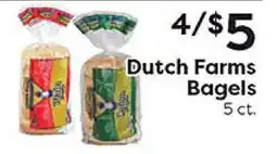 Rich's Fresh Market Dutch Farms Bagels offer