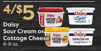 Rich's Fresh Market Daisy Sour Cream or Cottage Cheese offer