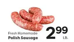 Rich's Fresh Market Fresh Homemade Polish Sausage offer