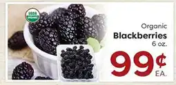 Rich's Fresh Market Organic Blackberries offer