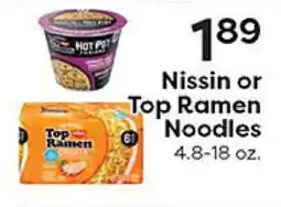 Rich's Fresh Market Nissin or Top Ramen Noodles offer